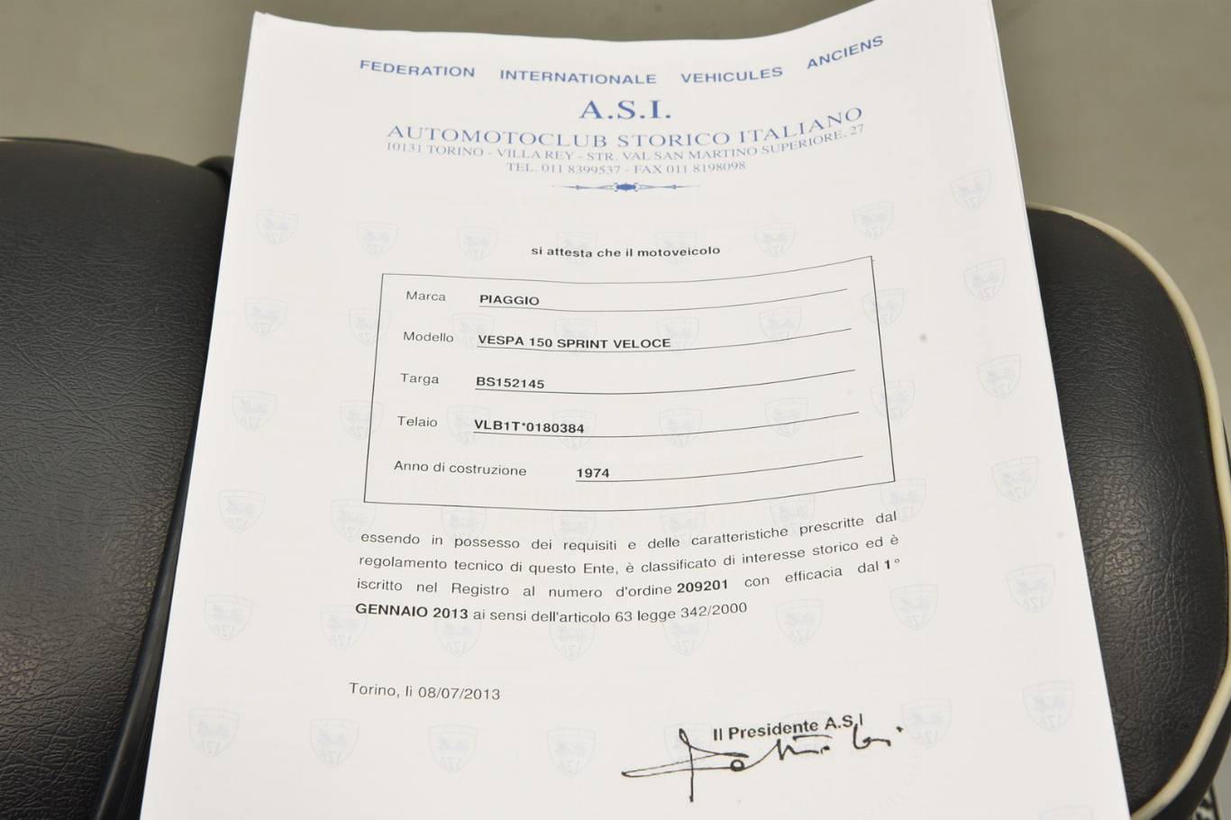 PIAGGIO Vespa 150 Sprint 33