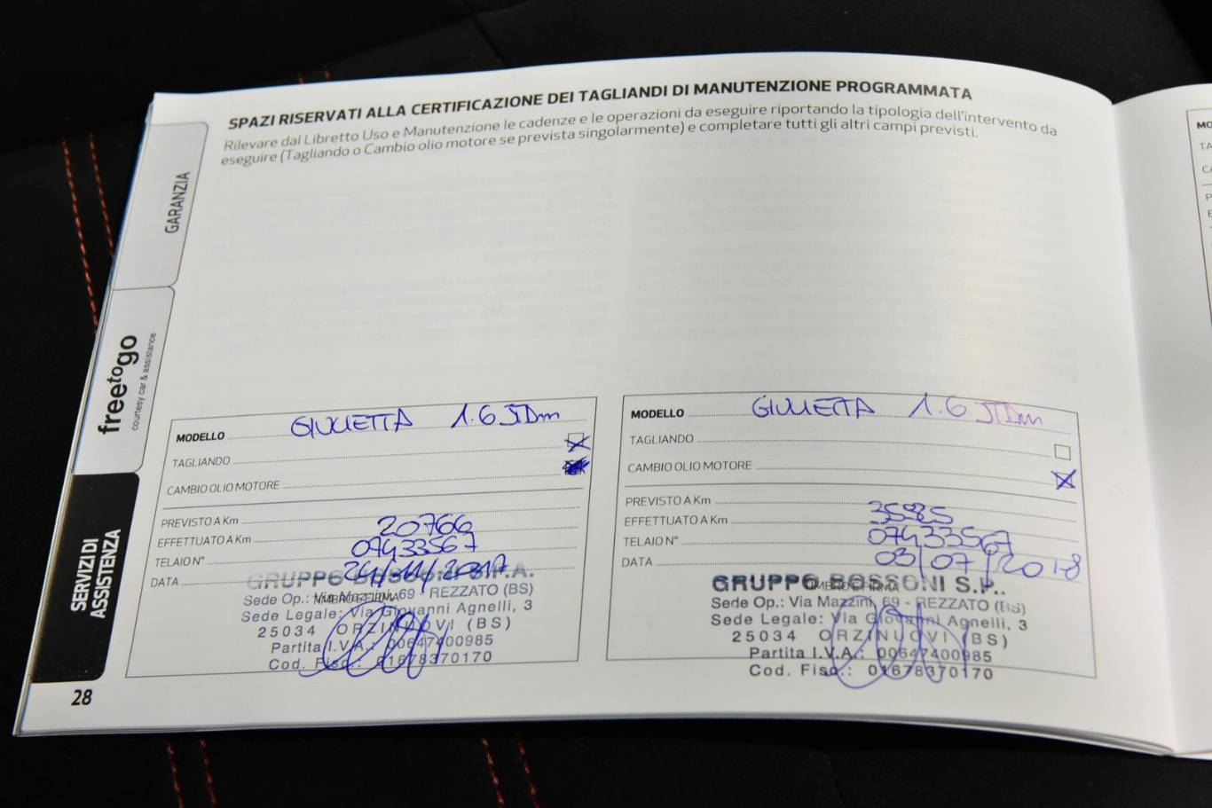 ALFA ROMEO Giulietta 55