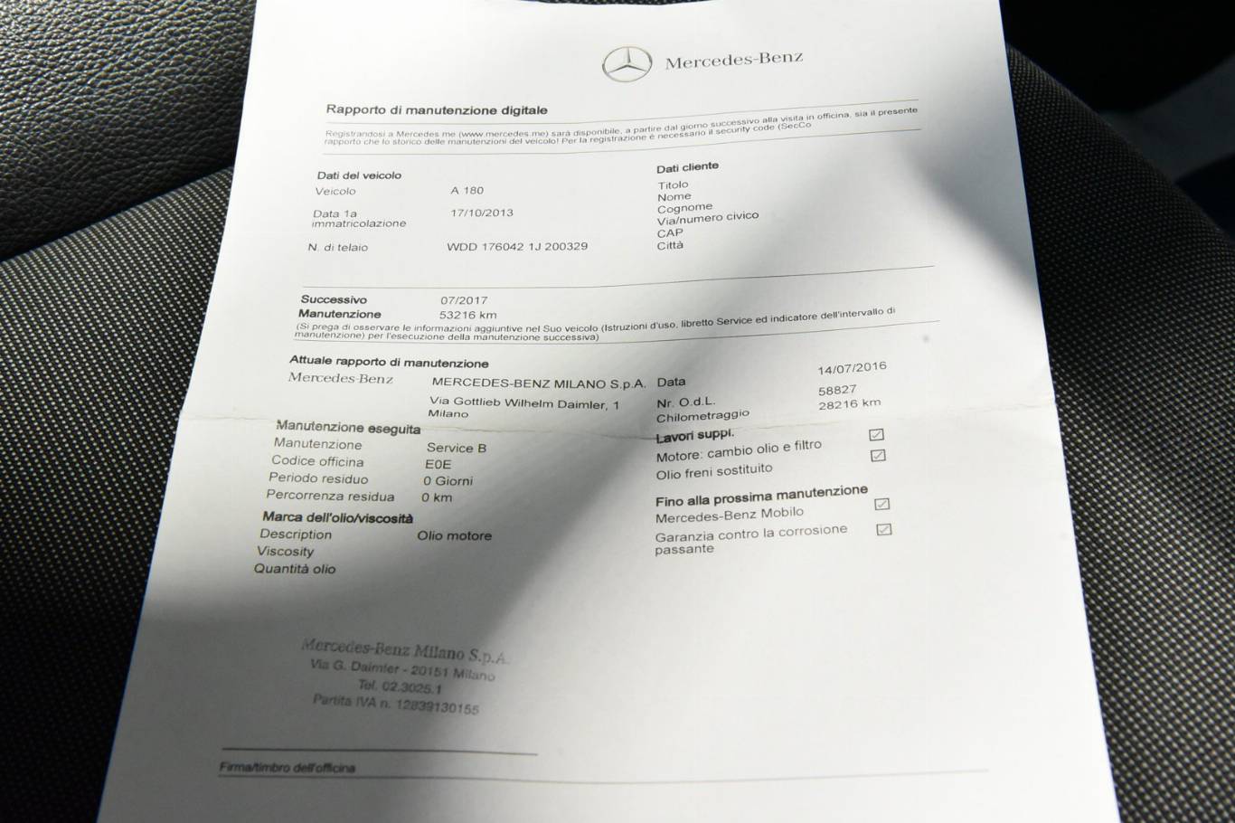 MERCEDES-BENZ A 180 36